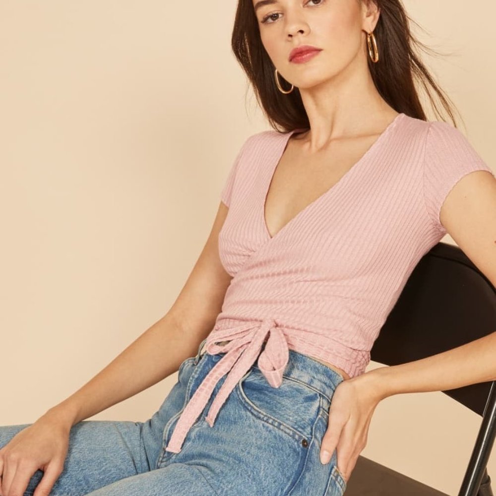 Pink Reformation top